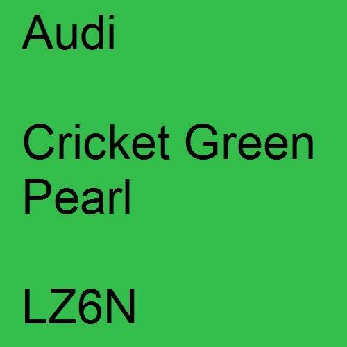 Audi, Cricket Green Pearl, LZ6N.